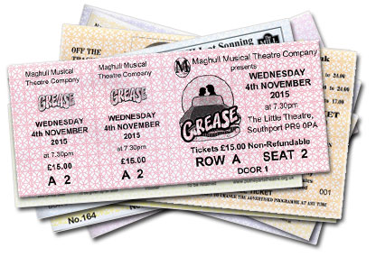 Laser tickets